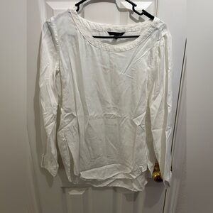 Banana Republic Classic White Blouse